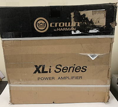 #ad Crown Pro XLi800 600w 2 Channel DJ PA Power Amplifier XLI 800 USED $250.00
