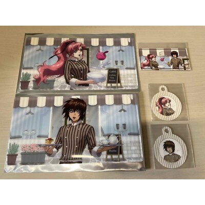 #ad Gundam Seed Freedom Cafe Benefits Kira Lux case card and tag $60.80