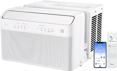 #ad Midea 8000 BTU U Shaped Smart Inverter Air Conditioner –Cools up to 350 Sq. Ft. $357.99