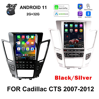 #ad Fits 2007 2012 Cadillac CTS Android 11 Car Carplay Radio Stereo GPS Bluetooth $550.19