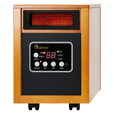 #ad Dr Infrared Heater Original 1500 Watt Infrared Portable Space Heater with Dual H $179.28