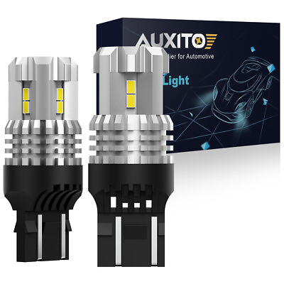 #ad AUXITO 7443 Turn Signal Light Reverse White LED Bulb For Honda Accord Civic EOA $12.99