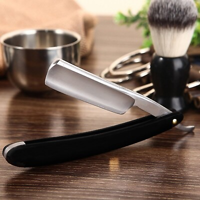 #ad BARBER PROFESSIONAL QUALITY STRAIGHT RAZOR READY TO SHAVE NEW $10.45
