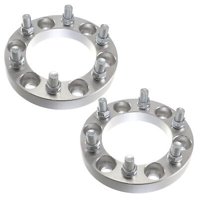 #ad 2pcs 1quot; Wheel Spacers 6x5.5 Fits Chevy Silverado Tahoe Avalanche $35.99
