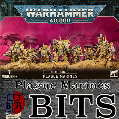 #ad Warhammer 40K Death Guard Plague Marine box set BITS Games Workshop $1.00