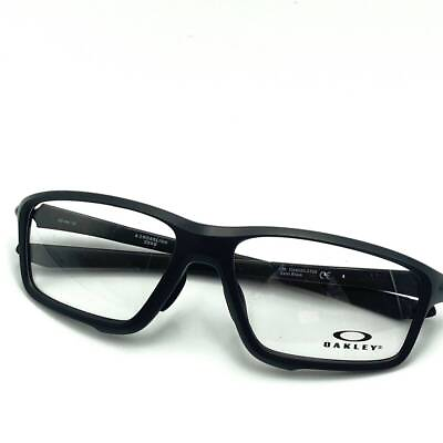 #ad OAKLEY OX8080 0758 CROSSLINK ZERO Satin Black Reflective Glasses Frame $122.25
