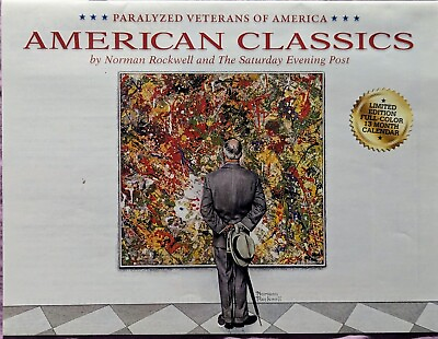 #ad Paralyzed Veterans of America 2019 American Classics Limited Ed Wall Calendar $4.95