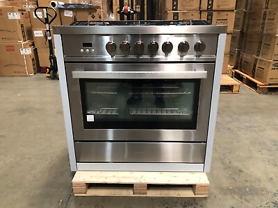 #ad #ad 36 in. Gas Range 5 Burners Stainless Steel OPEN BOX COSMETIC IMPERFECTIONS $674.99