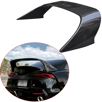 #ad For Toyota Supra A90 MK5 Seibon Style JDM 2021UP Carbon Fiber Rear Spoiler Wing $549.98