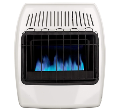 #ad 20000 BTU Natural Gas Blue Flame Vent Free Wall Heater White $181.22