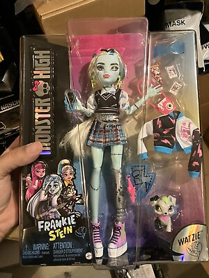 Monster High New And Sealed Frankie Stein G3 Fashion Doll $75.00
