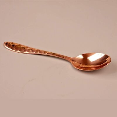 #ad Copper Spoons 99.9% Pure Copper Long Soup Spoons Durable Dessert SpoonsTable ... $29.14