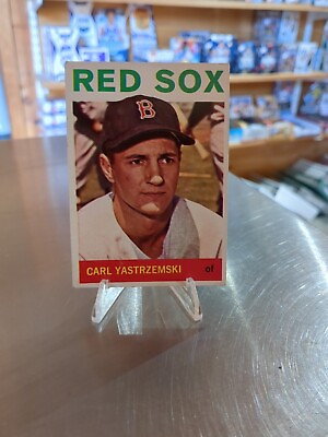 #ad #ad 1964 Topps Set Break #210 Carl Yastrzemski creased Red Sox $15.00