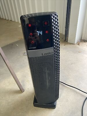 #ad Lasko CT22445 22quot; Electric Ceramic Tower Space Heater w Remote Digital Display $44.95