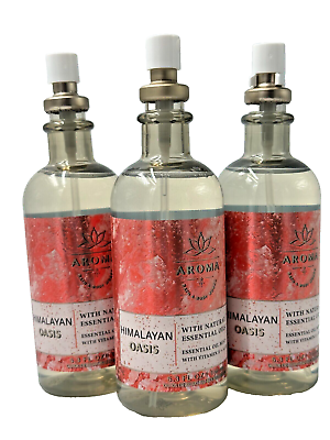 #ad Bath amp; Body Works LOT 3 Aroma Himalayan Oasis Lime Vetiver Oil Mist Spray 5.3 oz $37.99