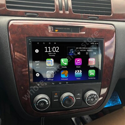 #ad For 2006 2013 Chevrolet Impala Android 13 Carplay Car Stereo Radio GPS Navi WIFI $138.90
