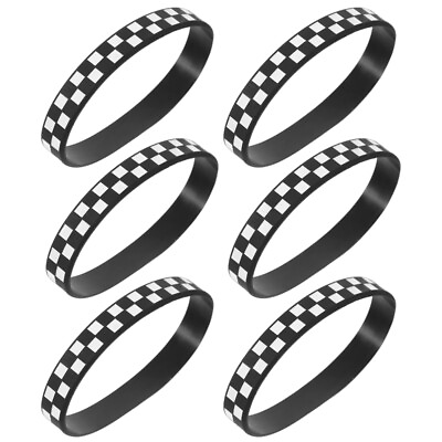 #ad 12 Pcs Decorative Sports Bracelet Racing Wristbands The Gift Water Proof $9.59