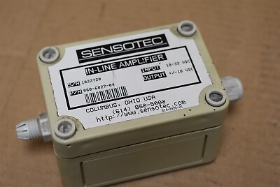 #ad Sensotec In Line Amplifier P N 060 6827 04 $125.00