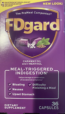 #ad FDgard Functional Dyspepsia Dietary Management 36 Caps $19.99