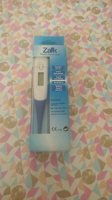 #ad ZALIK Digital Fever Thermometer LCD Fahrenheit Celcius Accurate and Fast Reading $8.99