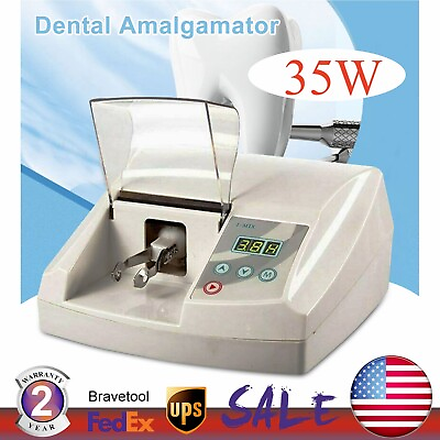 #ad Dental Digital Amalgamator Amalgam Capsule Mixer High Speed Lab Devices 110V 35W $94.06
