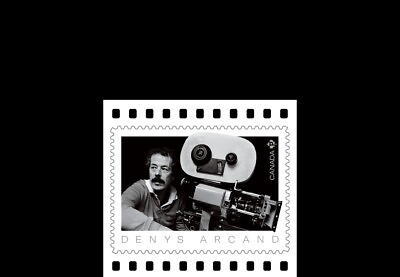 #ad DENYS ARCAND = FILMMAKER = Single Upper cut from booklet MNH Canada 2023 C $1.98