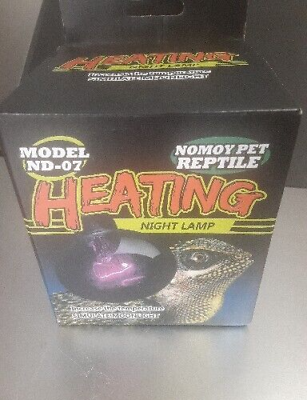 #ad 100W Night Heat Lamp Heating Infrared Bulb Moonlight Bulb Reptile Nomoy Pet $10.00