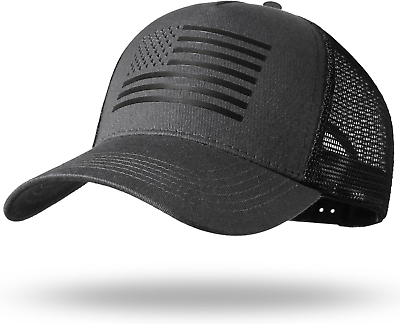 #ad American Flag Trucker Hat Snapback Hat Baseball Cap for Men Women $23.99