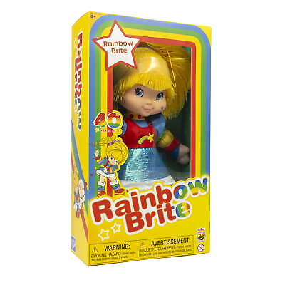 #ad 12quot; Threaded Hair Plush Doll Rainbow Brite Children Ages 3 $15.00