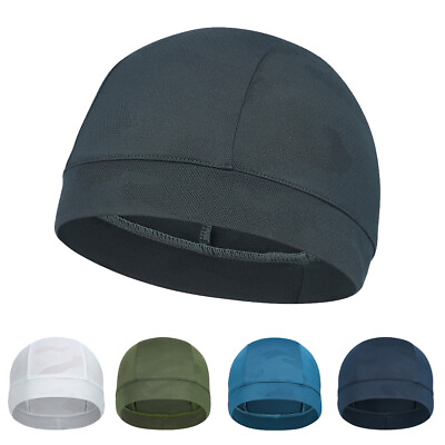 #ad Men#x27;s Beanie Hat Summer UV Protection Beanie Head Wrap Thin Style Breathable Cap $6.99