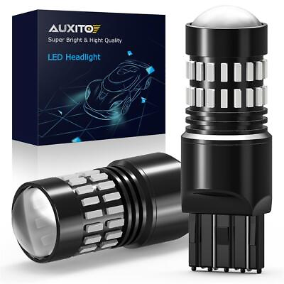 #ad AUXITO 7443 Red LED Bulb Brake Tail Stop Parking Light 7440 T20 Super Bright EOE $12.59