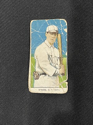 #ad 1909 Bill O#x27;Hara New York Giants Piedmont #25 Filler Card $50.00