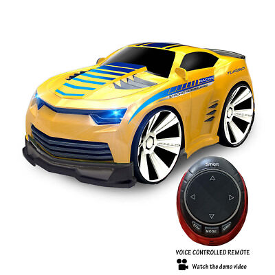#ad Turbo Racer Voice Activated RC Sports Car Remote Control Spin Out Turbo Sp $39.81
