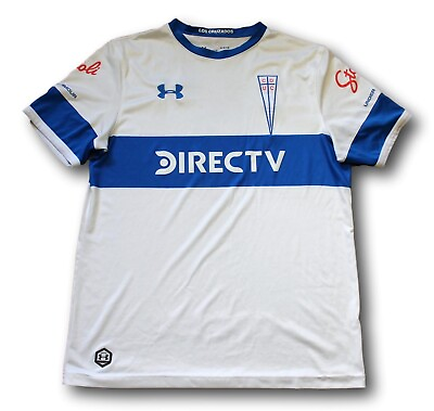 #ad 2019 Club Deportivo Universidad Catolica Home Under Armour Soccer Jersey Size L AU $48.97