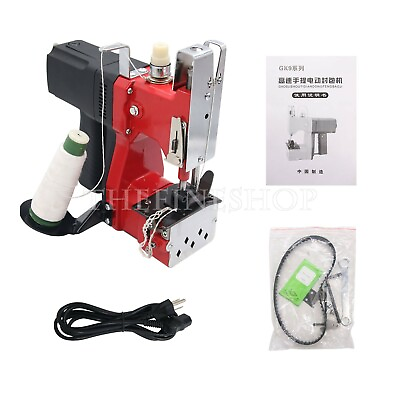 #ad Industrial Portable Sewing Sealing Machine For Kraft Paper Woven Bag 110 220V $137.18