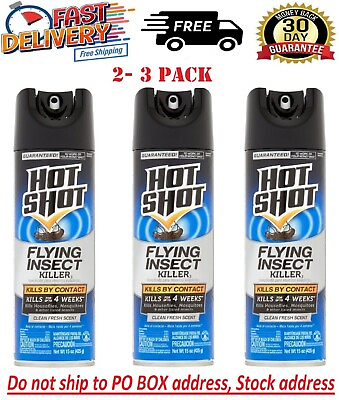 #ad 15 Oz. Flying Insect Killer Aerosol Mosquitos Houseflies Wasps Bees Hornets $12.97