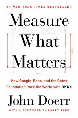 #ad MEASURE WHAT MATTERS 0525536221 $14.99