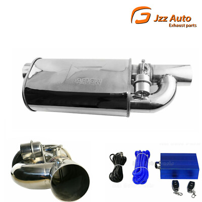 #ad 3quot; Adjust The Sound Muffler w Electric Remote Control 8.5#x27;#x27;*6#x27; Inch 660mm Long $309.65