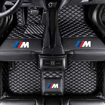 #ad Car Floor Mats Fit BMW Model Waterproof auto Custom Liner Carpets Pu Leather $40.95