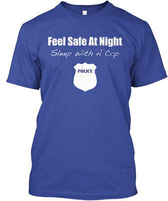 #ad SLEEP WITH A COP Tee T Shirt Made in the USA Size S to 5XL $21.99