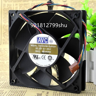 #ad For AVC DS12025B12UP024 fan 12V 1.05A 120*120*25mm PWM 4pin $13.50