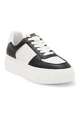 #ad Steve Madden Black And White Sneakers 7 $64.00