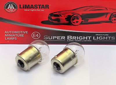 #ad 10 X BA15S P5W 5 Watt 12V Car Lamp Bulbs Rear Brake Light Boxed $6.39