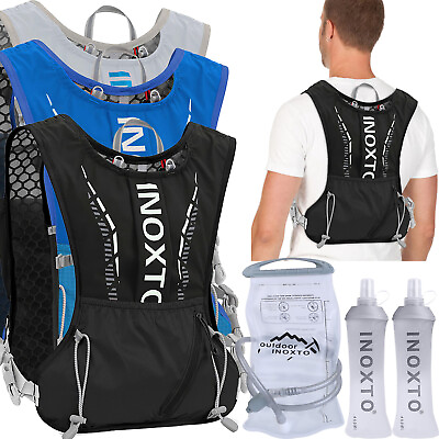 #ad Running Cycling Vest Backpack Outdoor Sport Camping Water Bag Hydration Backpack $35.49