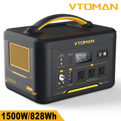 #ad VTOMAN Jump 1500X Portable Power Station 1500W 3000W Peak 828Wh LiFePO4 LFP $999.99