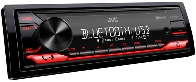 #ad JVC KD X280BT Bluetooth Car Stereo w USB AM FM MP3 High Contrast LCD $69.95