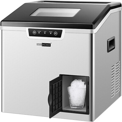 #ad 2in1 Electric Portable Countertop Ice Cube Maker amp; Ice Shaver Machine 44lbs day $179.99