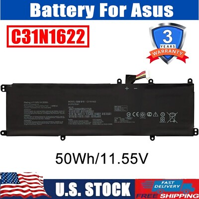 #ad C31N1622 Battery For Asus ZenBook UX3430UA UX530U U5100U UX530UX UX530UQ US FAST $23.99