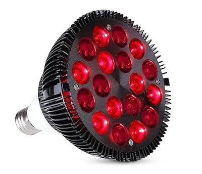 #ad Red Light Therapy Lamp Bulb54W 18 LED Device660nm and 850nm Near Infrared Bulb $32.95