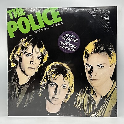 #ad The Police Outlandos D’Amour SEALED 1978 US PROMO 1st Press HYPE Sticker $109.99